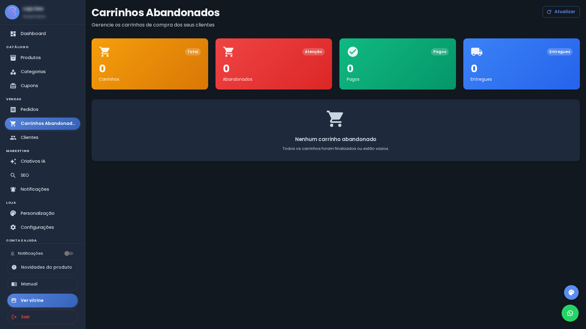 Carrinhos Abandonados — Dark